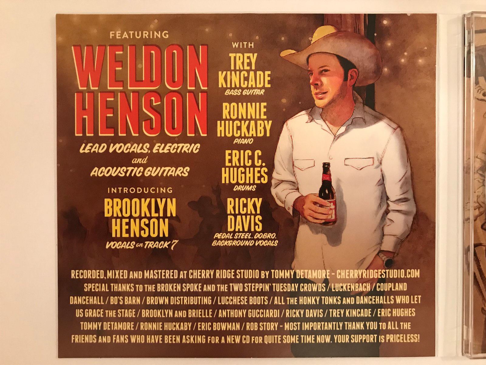 Honky Tonk Frontier - CD | Weldon Henson Store